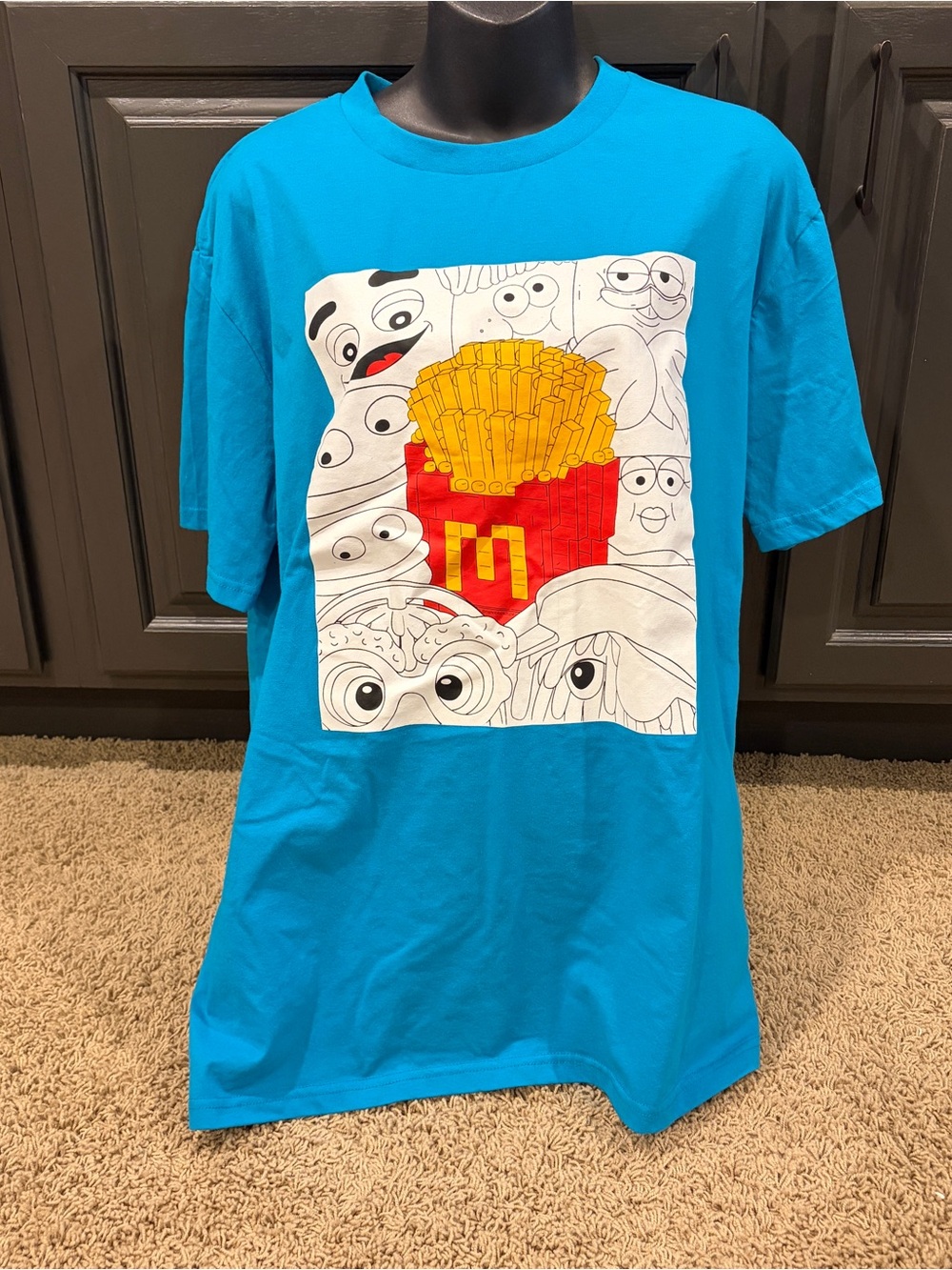 McDonald's French Fries Graphic Tee - XL New Without Tags